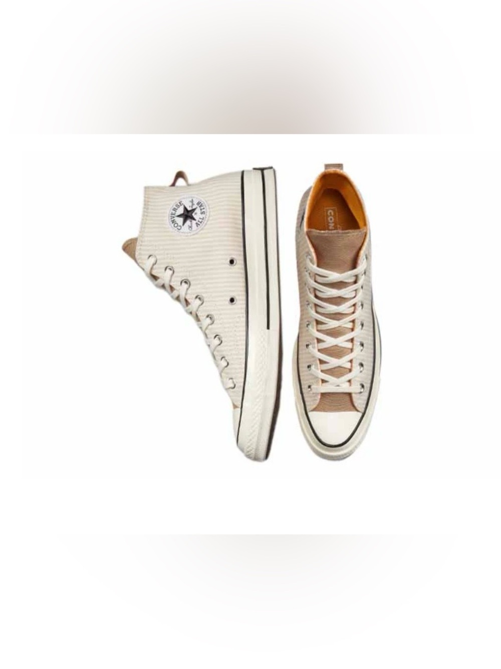 Converse High Tops in Crafted Stripe - Picture 2 of 9
